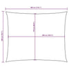 Parasole a Vela in Tessuto Oxford 2×3 m Antracite - Image 241 of 250
