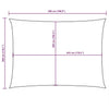 Parasole a Vela Oxford Rettangolare 3×5 m Antracite - Image 44 of 250