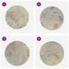 vidaXL Marble Table Top, 50 cm Diameter, Grey - Image 165 of 250