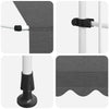 Tenda da Sole Retrattile Manuale Poliestere Rivestito PU 200 cm Antracite - Image 147 of 250