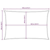 vidaXL Toldo de Vela Rectangular de Tejido Oxford 5x7m Gris Topo - Image 199 of 250