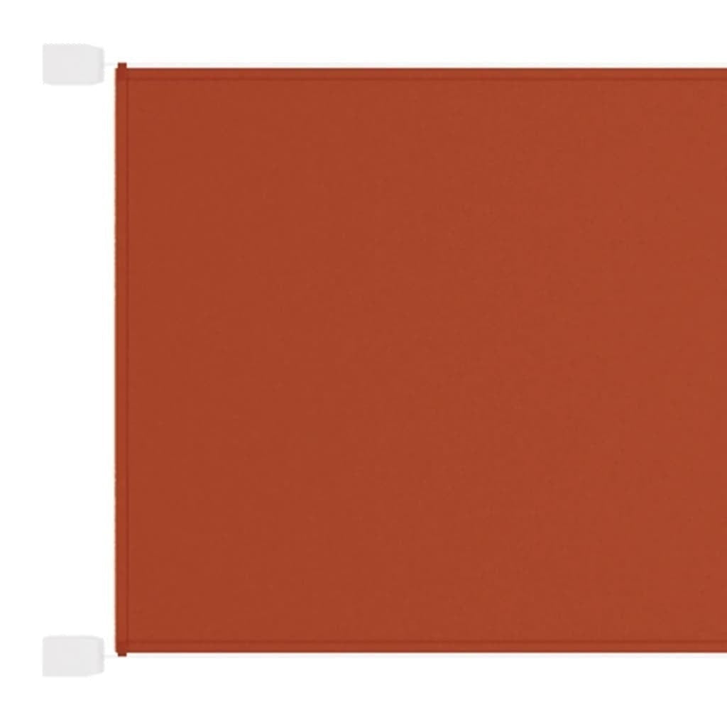vidaXL Paravientos Vertical de Tejido Oxford 140 x 420 cm Terracota - Image 108 of 250