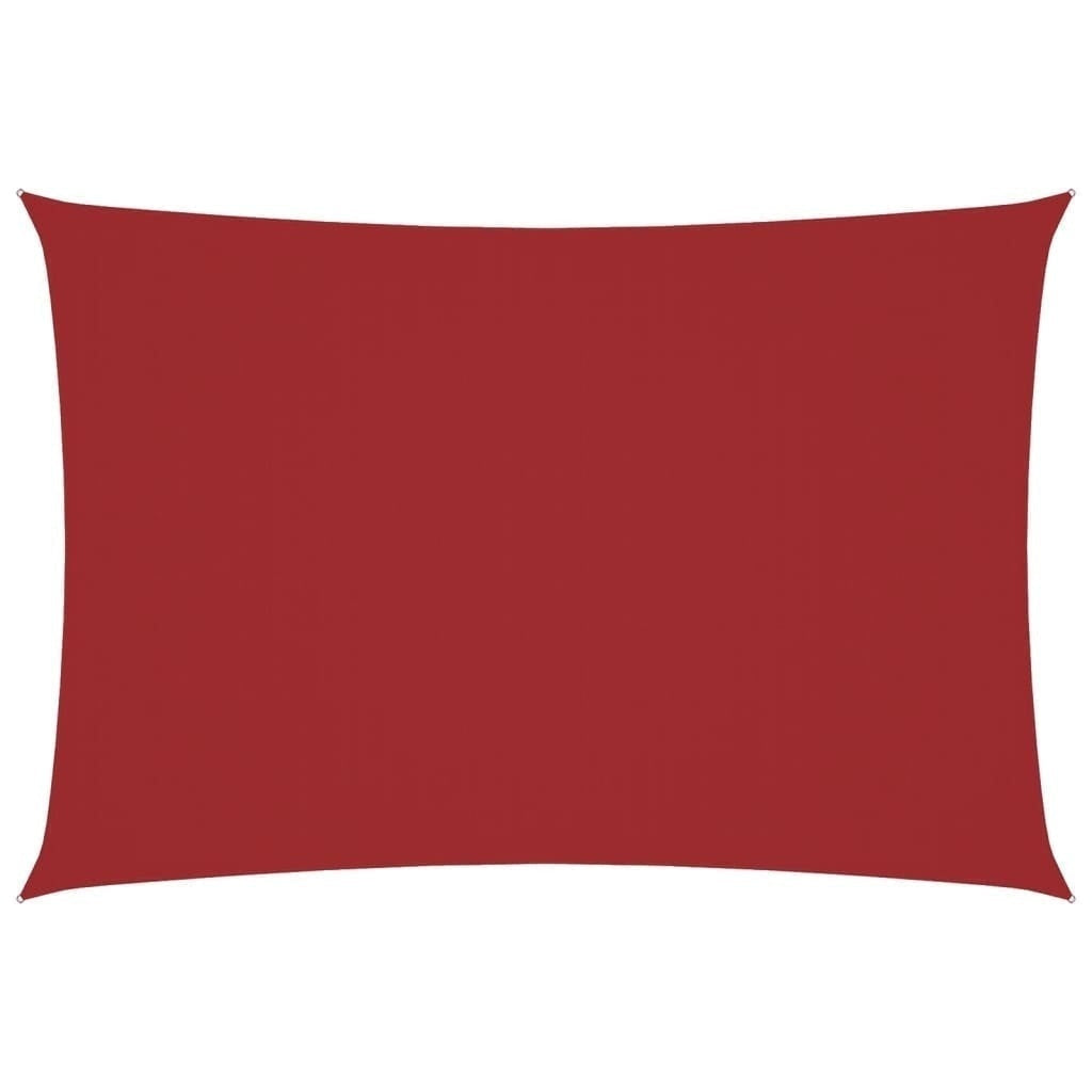 Parasole a Vela Tessuto Oxford Rettangolare 3×6 m Rosso - Image 203 of 250