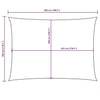 Parasole a Vela Tessuto Oxford Rettangolare 3×6 m Rosso - Image 229 of 250