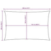 Parasole a Vela Oxford Rettangolare 6×8 m Antracite - Image 137 of 250