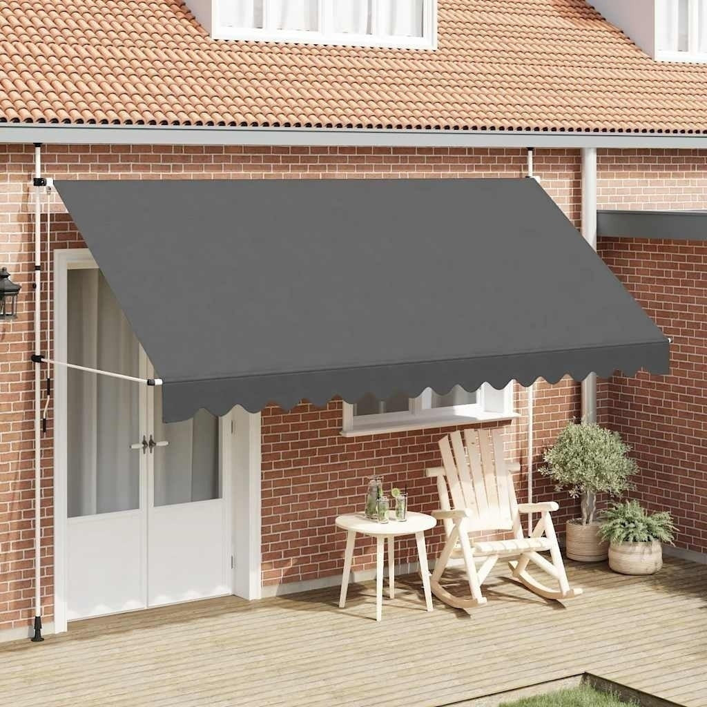 Tenda da Sole Retrattile Manuale 400 cm Antracite - Image 217 of 250