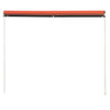 Tenda da Sole Retrattile Poliestere con Rivestimento PA 250×150 cm Arancione e Marrone - Image 97 of 250