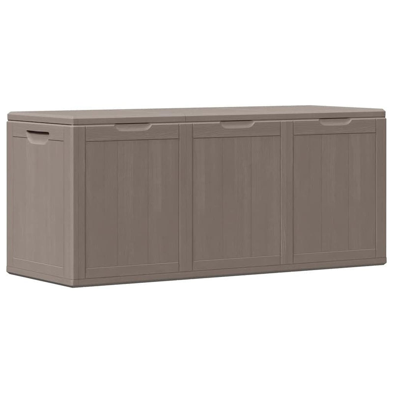 vidaXL Baúl de Jardín PP 270 L Marrón 118,5 x 44,5 x 51 cm - Image 190 of 250