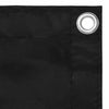 Paravento da Balcone Tessuto Oxford 75×600 cm Nero - Image 136 of 250