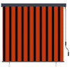 Tenda a Rullo per Esterni con Rivestimento PA 160×250 cm Arancione e Marrone - Image 213 of 250