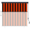 Tenda a Rullo per Esterni con Rivestimento PA 160×250 cm Arancione e Marrone - Image 218 of 250