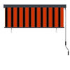 Tenda a Rullo per Esterni con Rivestimento PA 160×250 cm Arancione e Marrone - Image 231 of 250
