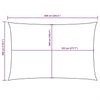 Parasole a Vela in Tessuto Oxford 3×6 m Arancione - Image 211 of 250
