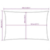 Parasole a Vela in Tessuto Oxford 3×6 m Arancione - Image 214 of 250