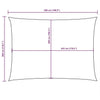 Parasole a Vela Oxford Rettangolare 3×5 m Antracite - Image 56 of 250