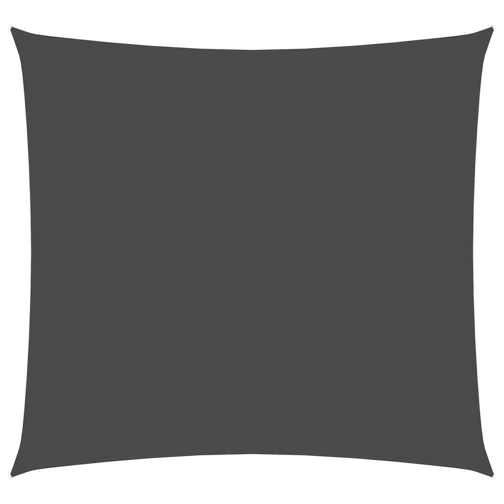 vidaXL Vela parasol cuadrada de tejido Oxford con revestimiento de PU 3x3 m Antracita - Image 229 of 250
