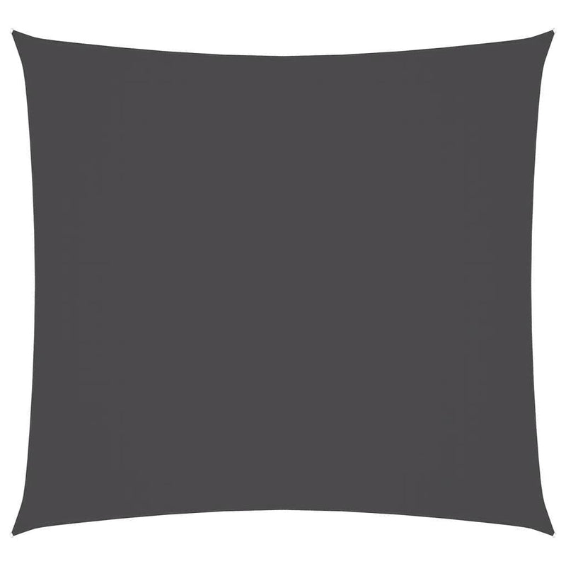vidaXL Vela parasol cuadrada de tejido Oxford con revestimiento de PU 3x3 m Antracita - Image 229 of 250