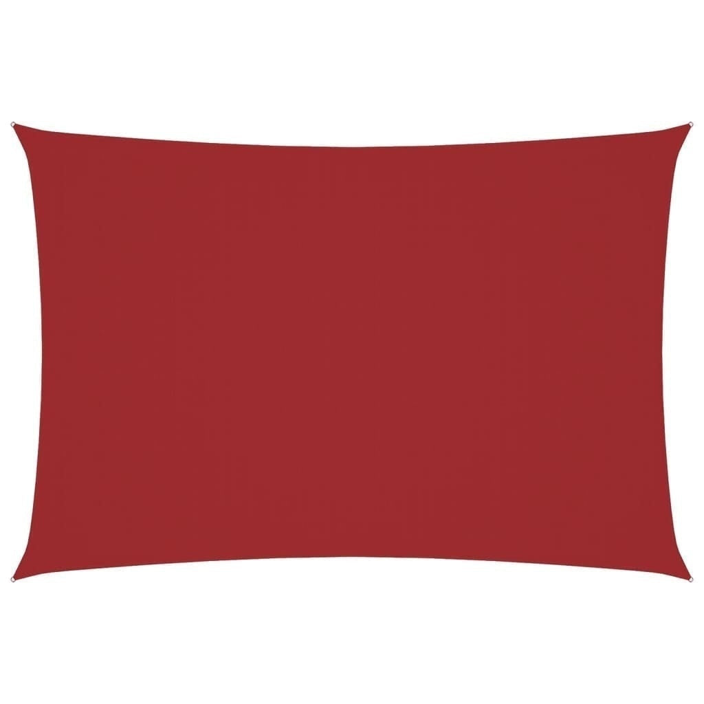 Parasole a Vela Tessuto Oxford Rettangolare 3×6 m Rosso - Image 233 of 250