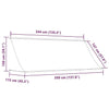 Tenda da Sole Retrattile Manuale 350×150 cm Blu e Bianco - Image 158 of 250