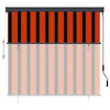 Tenda a Rullo per Esterni con Rivestimento PA 160×250 cm Arancione e Marrone - Image 247 of 250