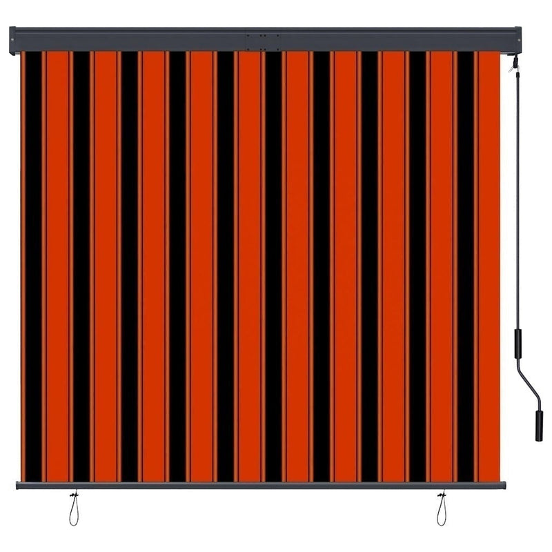 Tenda a Rullo per Esterni con Rivestimento PA 160×250 cm Arancione e Marrone - Image 243 of 250