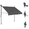 Tenda da Sole Retrattile con LED e Manovella 150×120 cm Antracite - Image 236 of 250