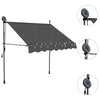 Tenda da Sole Retrattile con LED e Manovella 150×120 cm Antracite - Image 246 of 250