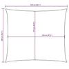 Parasole a Vela Oxford Rettangolare 2×2,5 m Blu - Image 184 of 250