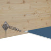Paraviento vertical vidaXL de tejido Oxford 100x1200 cm Azul - Image 125 of 248