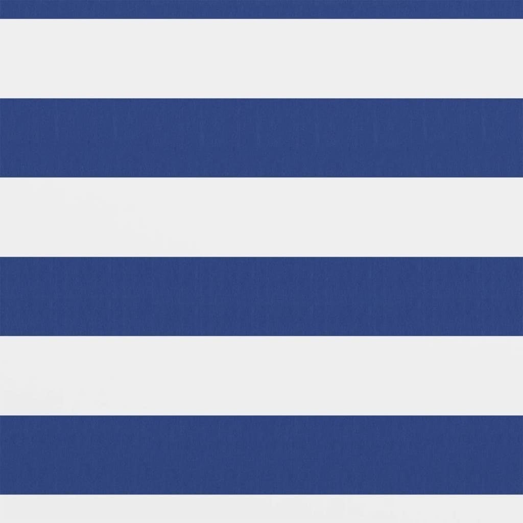 Paravento da Balcone in Tessuto Oxford Impermeabile 120×600 cm Bianco e Blu - Image 122 of 250