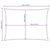 Parasole a Vela Oxford Rettangolare 3×5 m Antracite - Image 64 of 250