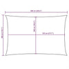 Parasole a Vela in Tessuto Oxford 3×6 m Arancione - Image 239 of 250