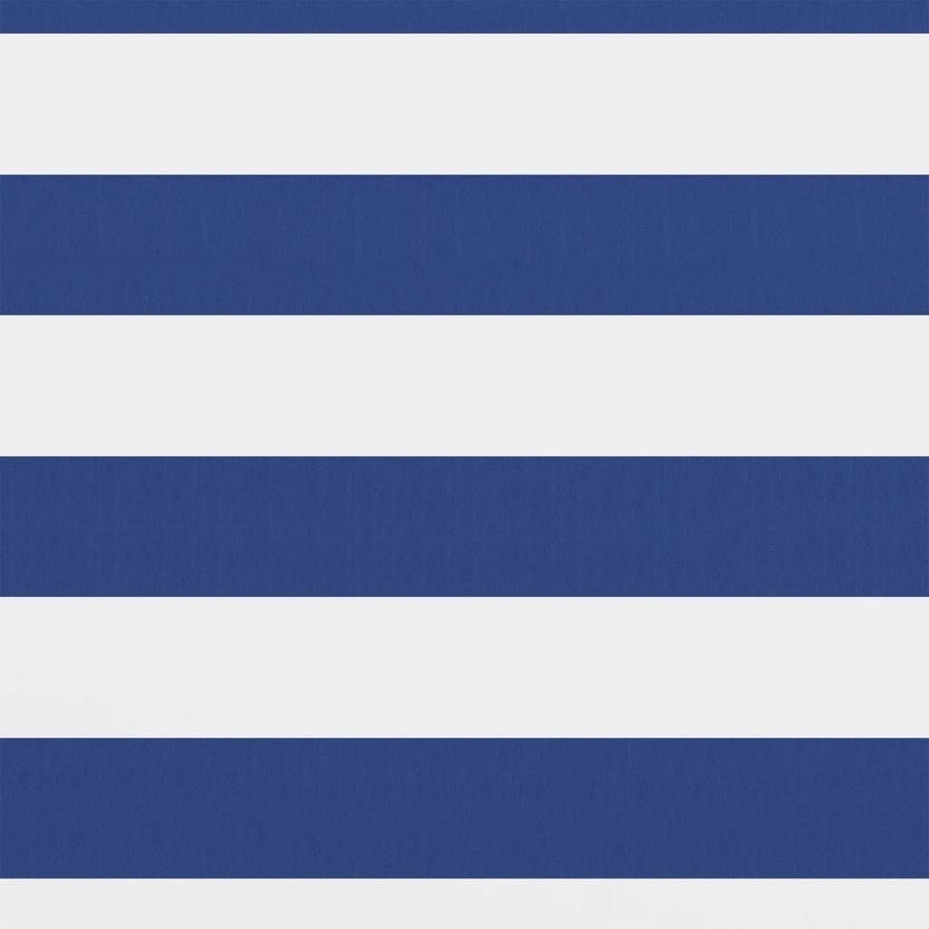 Paravento da Balcone in Tessuto Oxford Impermeabile 120×600 cm Bianco e Blu - Image 131 of 250