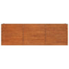 Letto Rialzato da Giardino in Acciaio Corten 240×40×77 cm Ruggine - Image 43 of 250