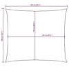 Parasole a Vela Oxford Rettangolare 2×2,5 m Blu - Image 230 of 250