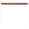 Tenda da Sole Retrattile Poliestere con Rivestimento PA 250×150 cm Arancione e Marrone - Image 134 of 250