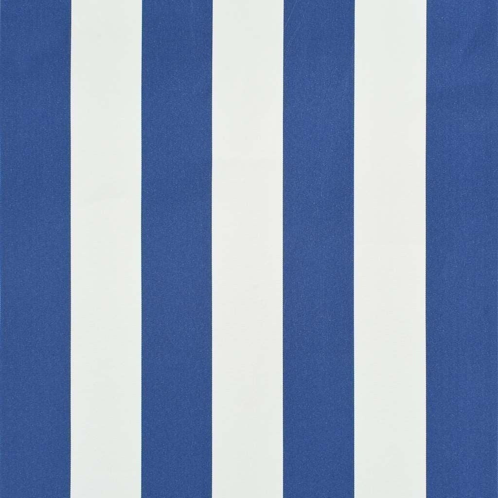 Tenda da Sole Retrattile Manuale 350×150 cm Blu e Bianco - Image 197 of 250