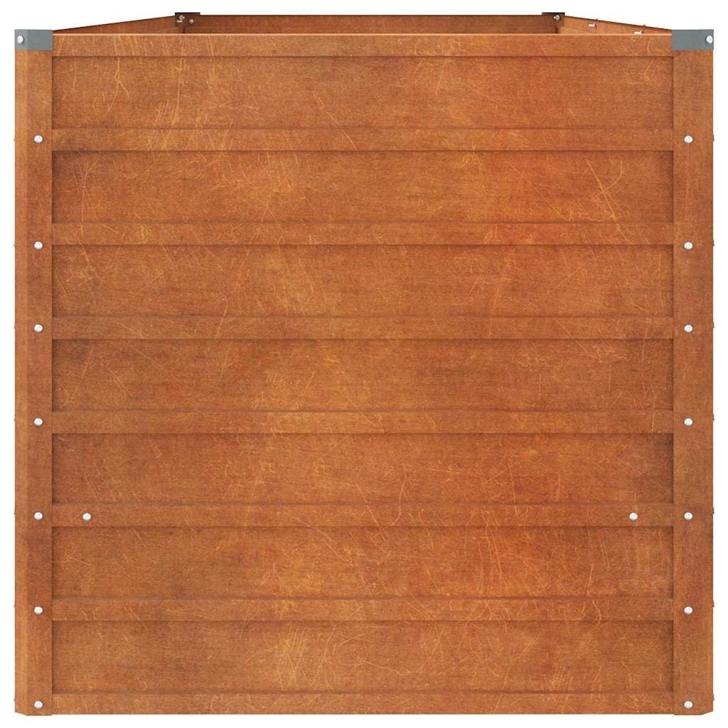 Letto Rialzato da Giardino Acciaio Corten 240×80×77 cm Ruggine - Image 96 of 250