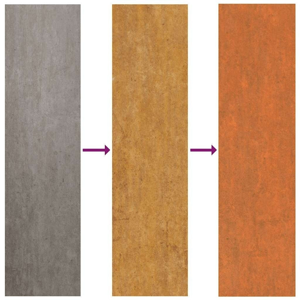 Letto Rialzato da Giardino Acciaio Corten 240×80×77 cm Ruggine - Image 108 of 250