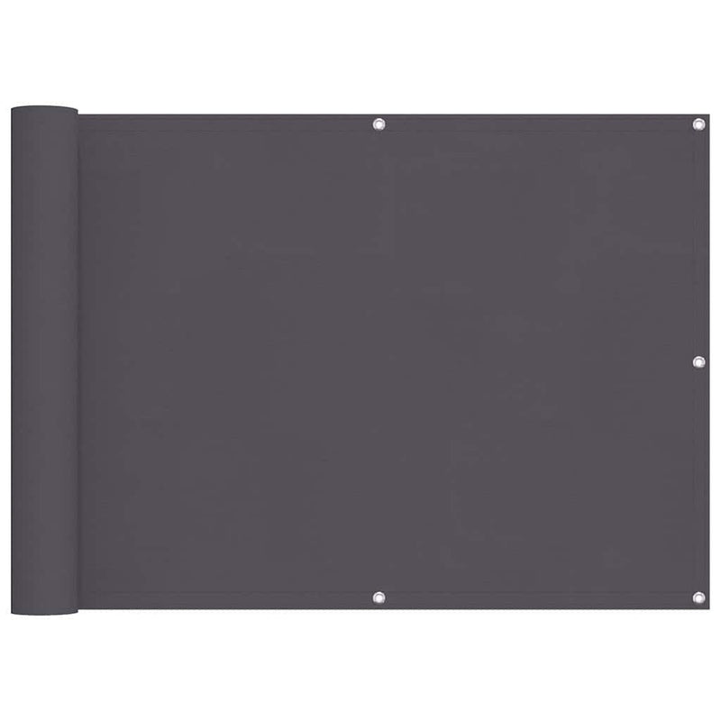 Paravento da Balcone Antracite 75×300 cm in Tessuto Oxford - Image 83 of 250
