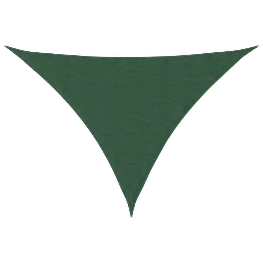 Parasole a Vela in Tessuto Oxford Triangolare 2,5×2,5×3,5 m Verde Scuro - Image 162 of 250