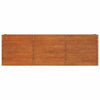 Letto Rialzato da Giardino in Acciaio Corten 240×40×77 cm Ruggine - Image 78 of 250