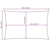 Parasole a Vela in Tessuto Oxford 2×5 m Blu - Image 164 of 250