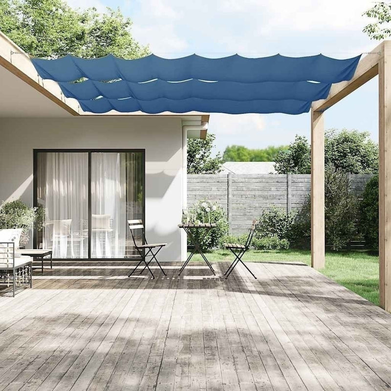 Paraviento vertical vidaXL de tejido Oxford 100x1200 cm Azul - Image 183 of 248