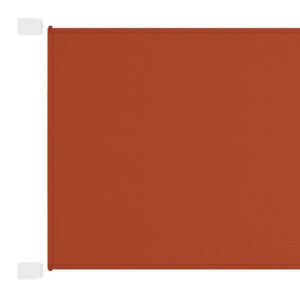 vidaXL Paravientos Vertical de Tejido Oxford 140 x 420 cm Terracota - Image 201 of 250