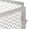 Compostiera da Giardino in Ferro Zincato 100×100×77 cm Argento - Image 53 of 250