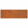 Letto Rialzato da Giardino in Acciaio Corten 240×40×77 cm Ruggine - Image 150 of 250