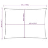 Parasole a Vela Oxford Rettangolare 3×5 m Antracite - Image 107 of 250
