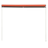 Tenda da Sole Retrattile Poliestere con Rivestimento PA 250×150 cm Arancione e Marrone - Image 222 of 250