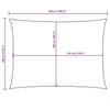 Parasole a Vela Oxford Rettangolare 3×5 m Antracite - Image 111 of 250